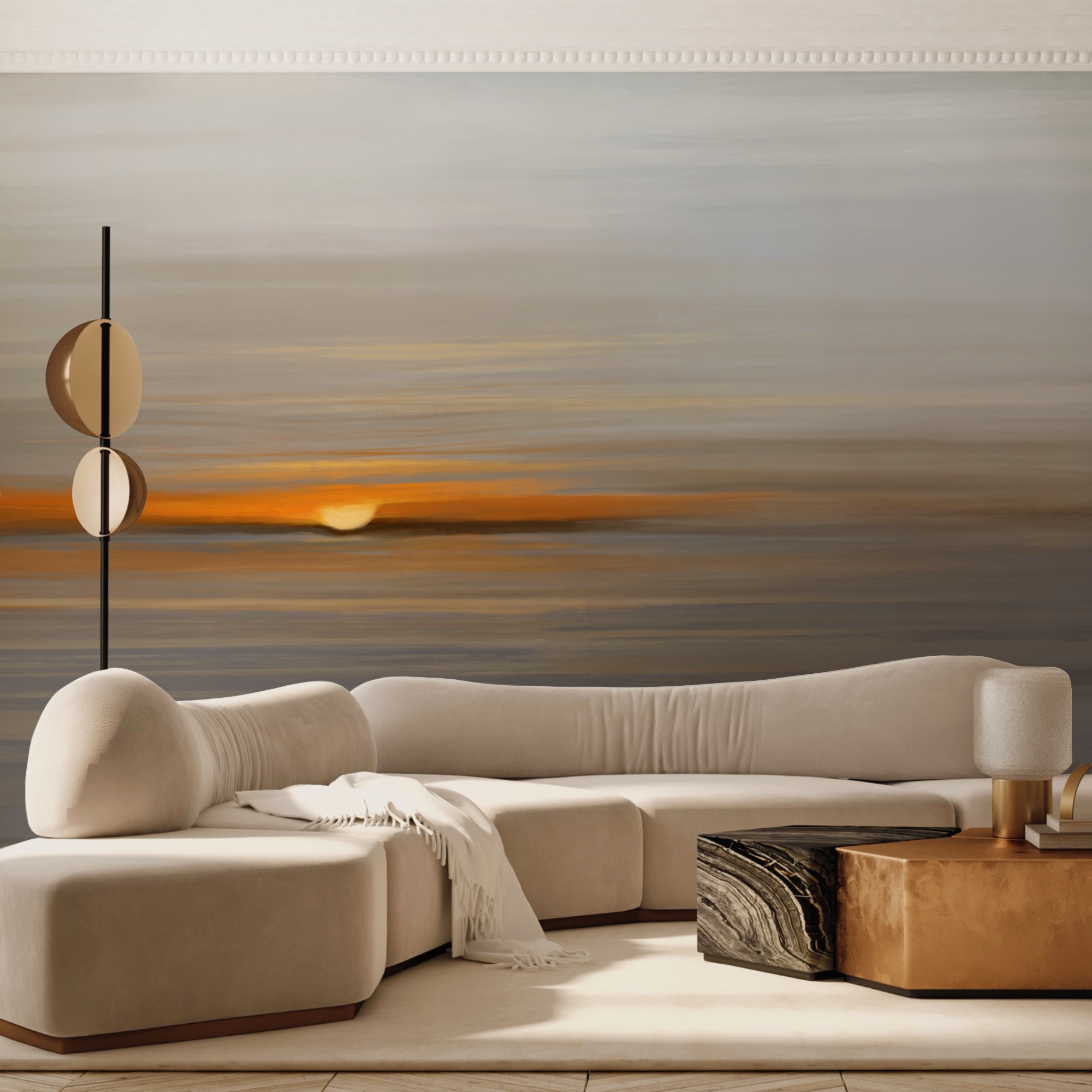 Zachód słońca nad wodą