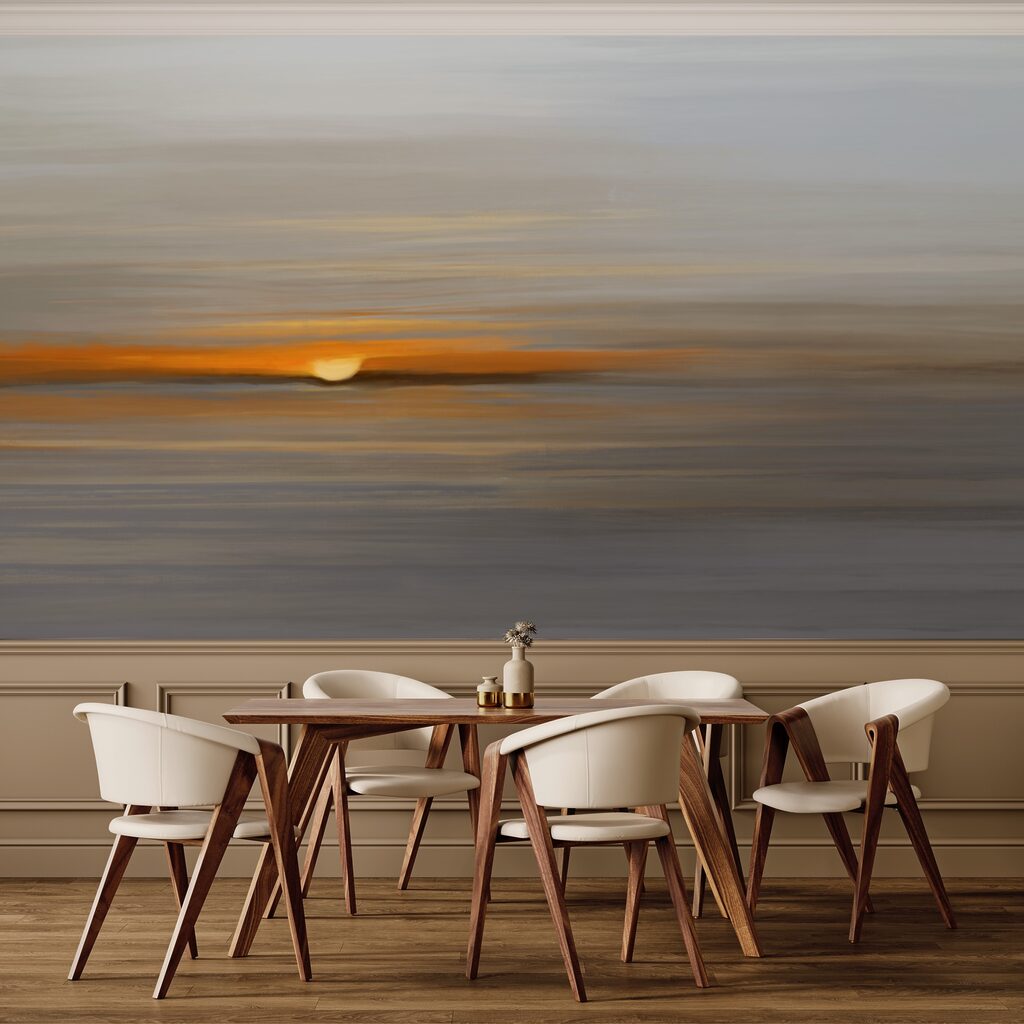 Zachód słońca nad wodą