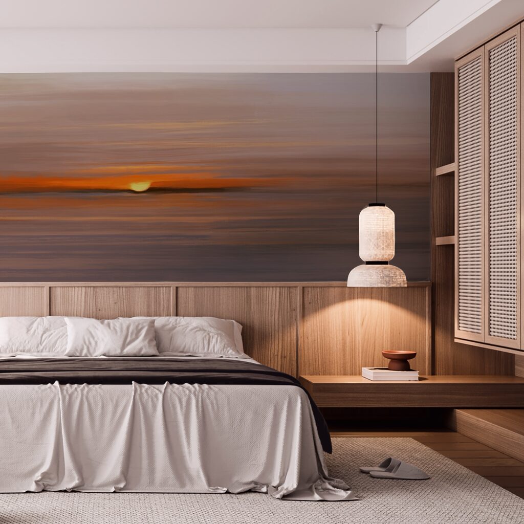 Zachód słońca nad wodą