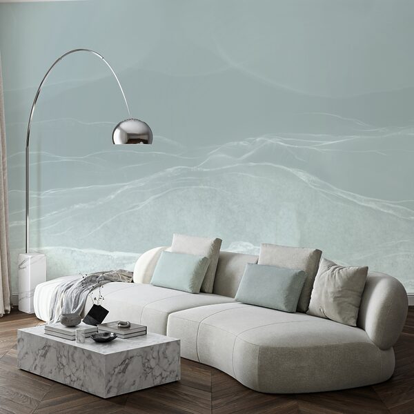 Biały i szary krajobraz