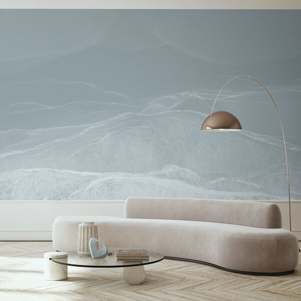 Biały i szary krajobraz