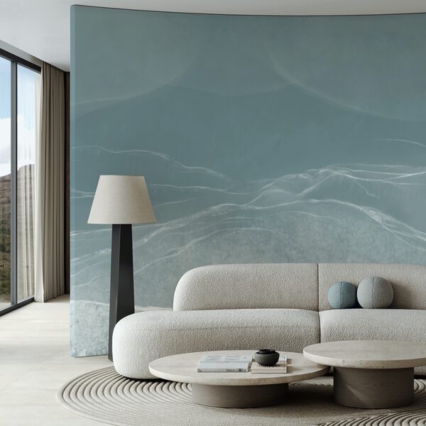 Delikatne fale w stonowanych odcieniach