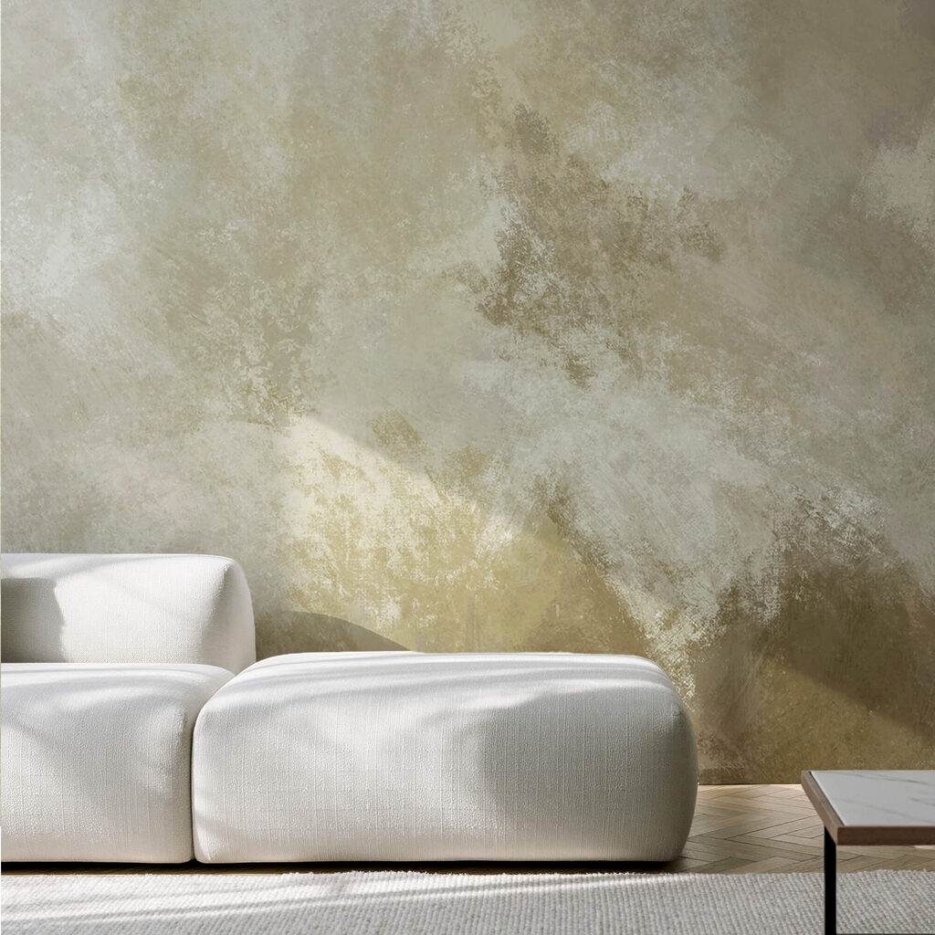 Biała i brązowa ściana