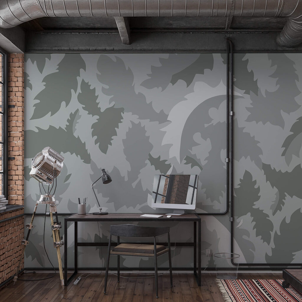 Szary i biały wzór