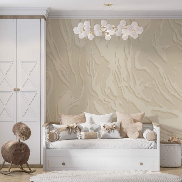 Biała powierzchnia z liniami