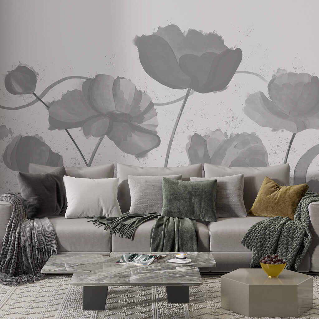 Kapryśne kwiaty w delikatnych odcieniach