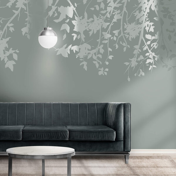 Gałęzie drzew z liśćmi