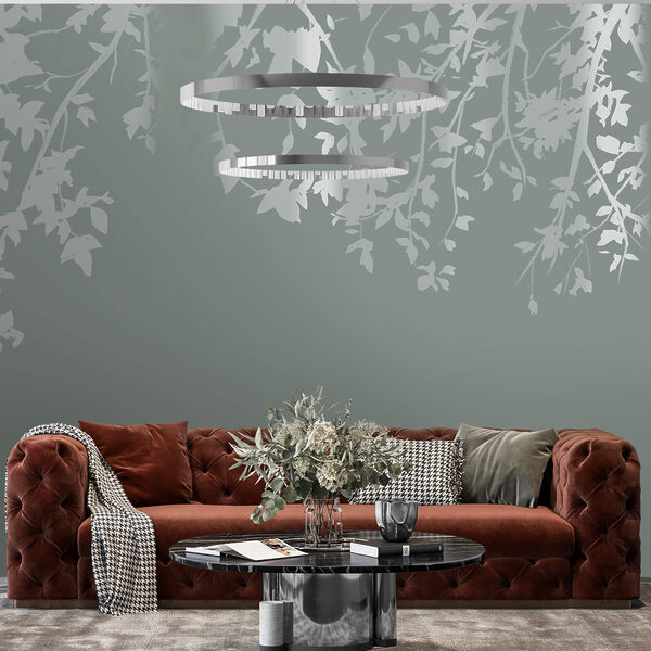 Gałęzie drzew z liśćmi