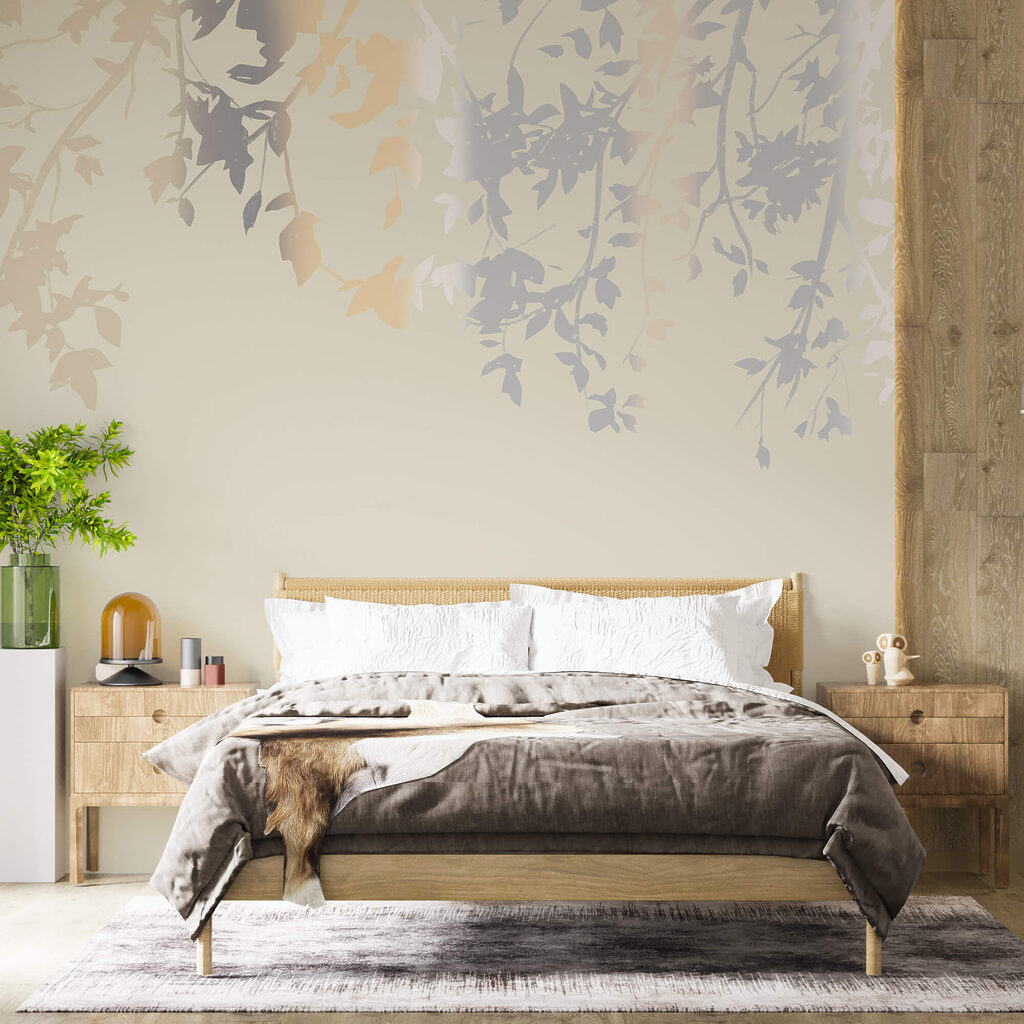 Gałęzie drzew z liśćmi