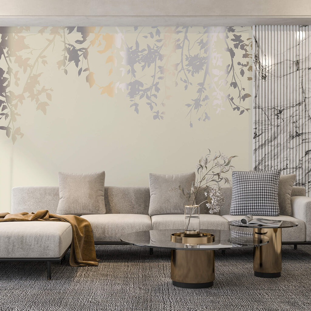 Gałęzie drzew z liśćmi