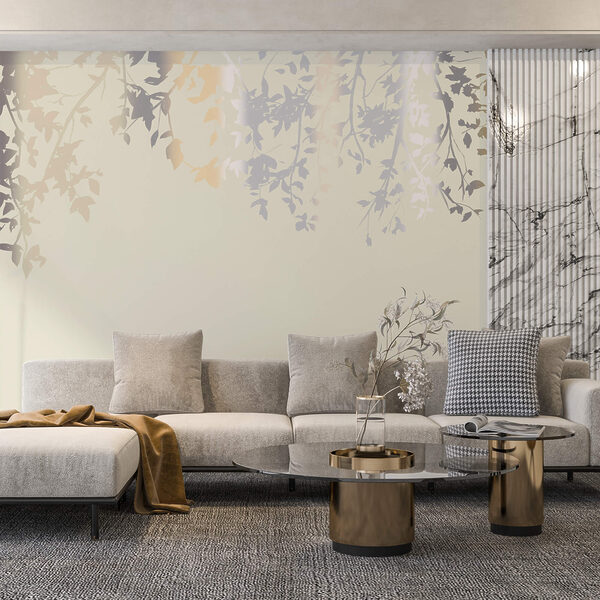 Gałęzie drzew z liśćmi