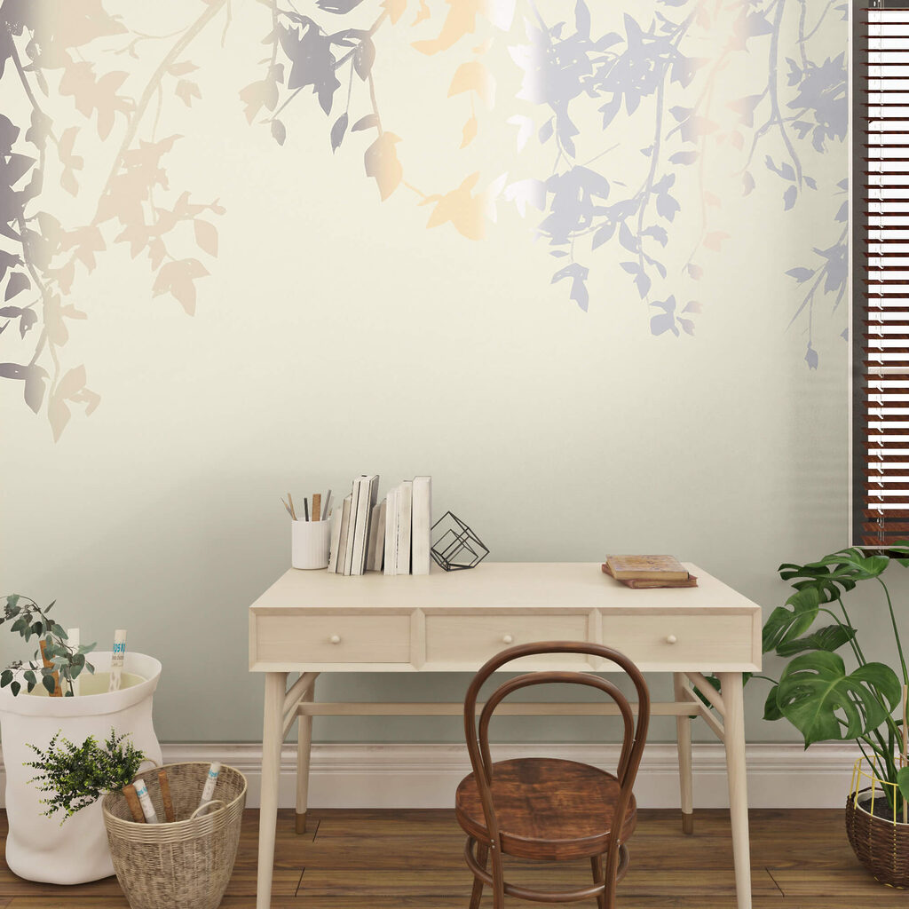 Gałęzie drzew z liśćmi