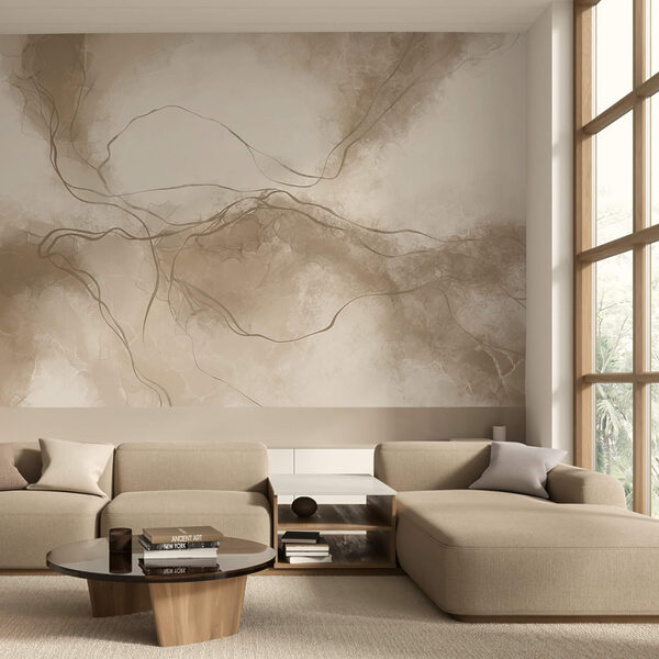 Delikatne odcienie łączą się w eleganckim wzornictwie