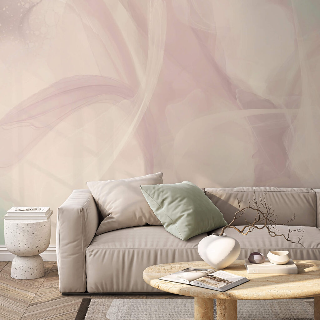 Delikatne odcienie łączące się w łagodnej harmonii