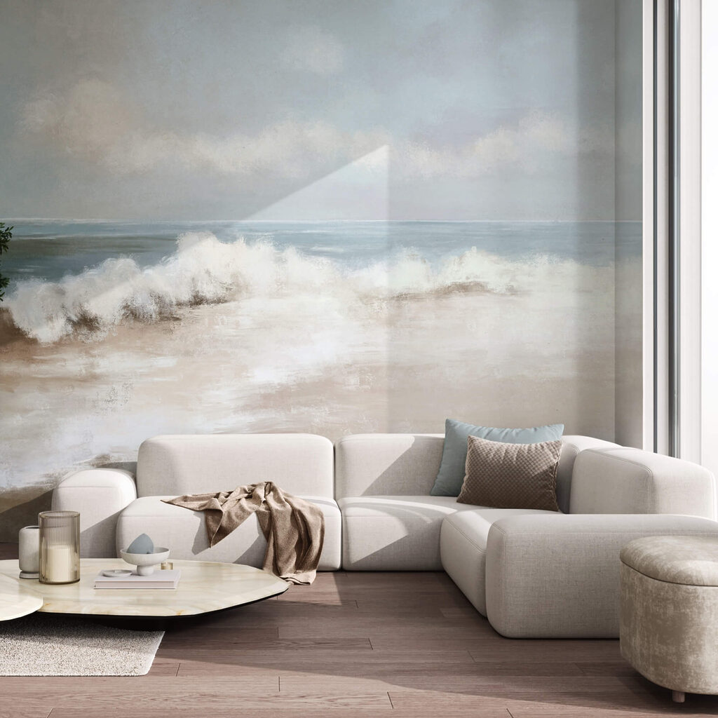 Obraz przedstawiający plażę