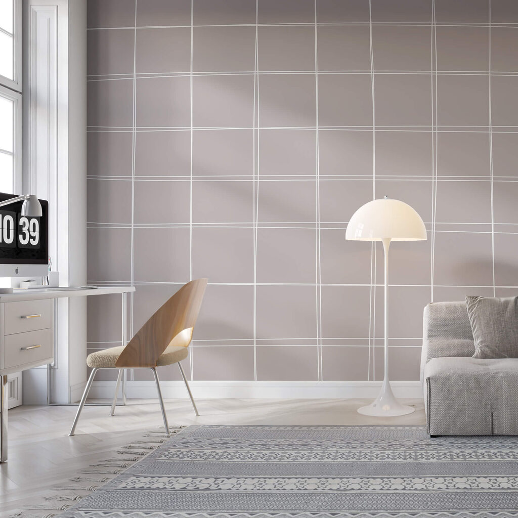 Szara i biała siatka