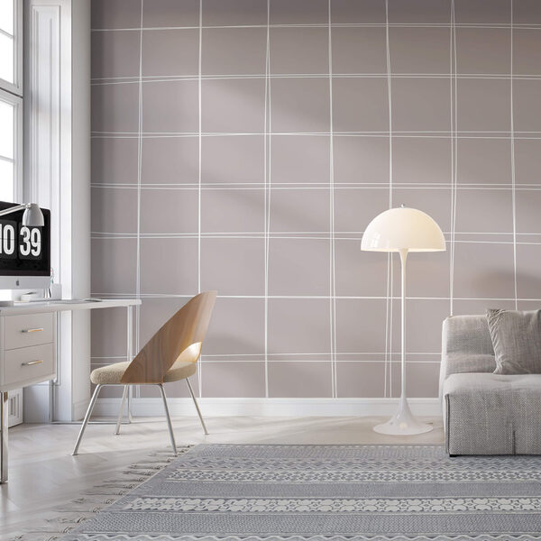 Szara i biała siatka