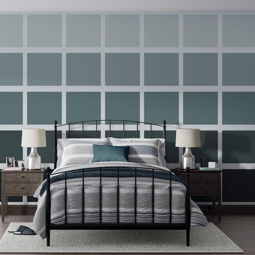 Szare kwadraty z czarnymi kwadratami