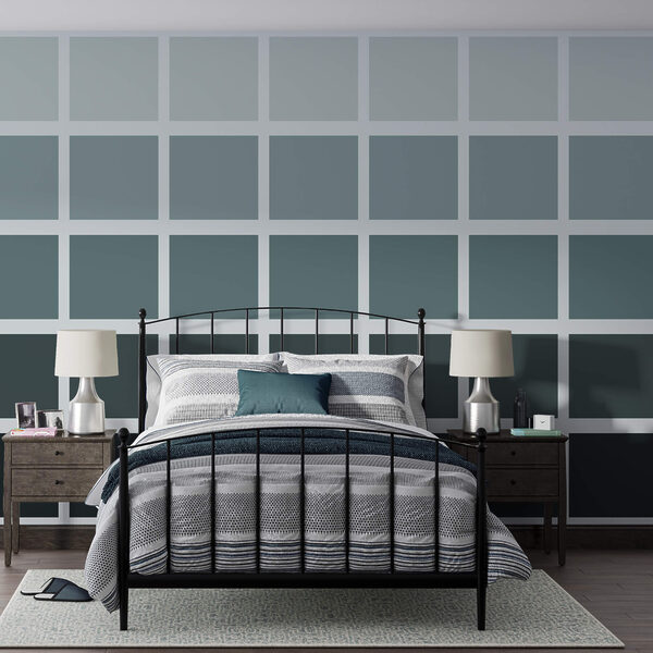 Szare kwadraty z czarnymi kwadratami