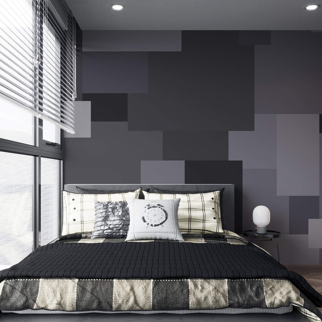 Szare kwadraty w stosie Szare kwadraty w stosie