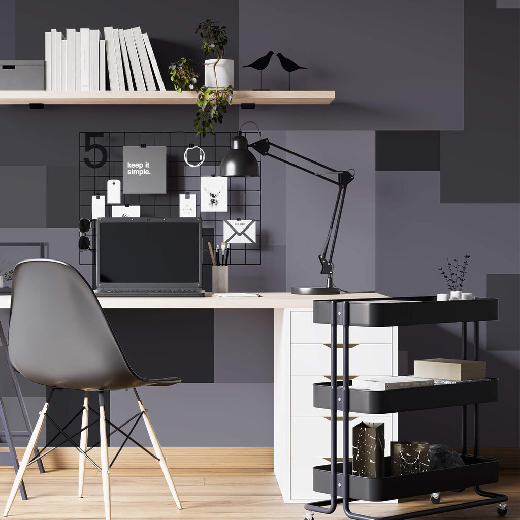 Szare kwadraty w stosie Szare kwadraty w stosie