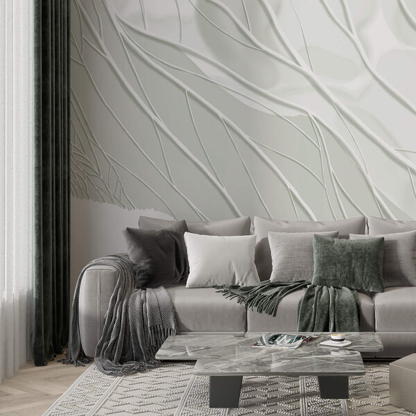 Białe tło z liniami