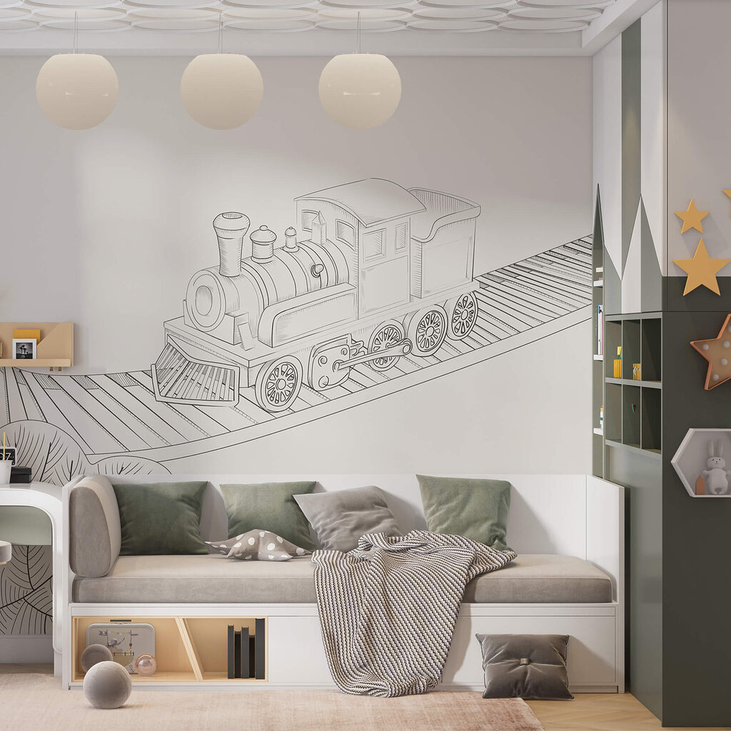 Rysunek pociągu Rysunek pociągu