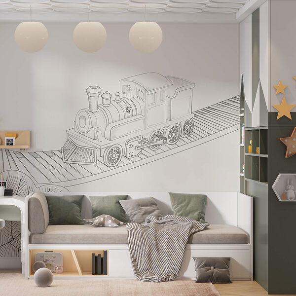 Rysunek pociągu Rysunek pociągu