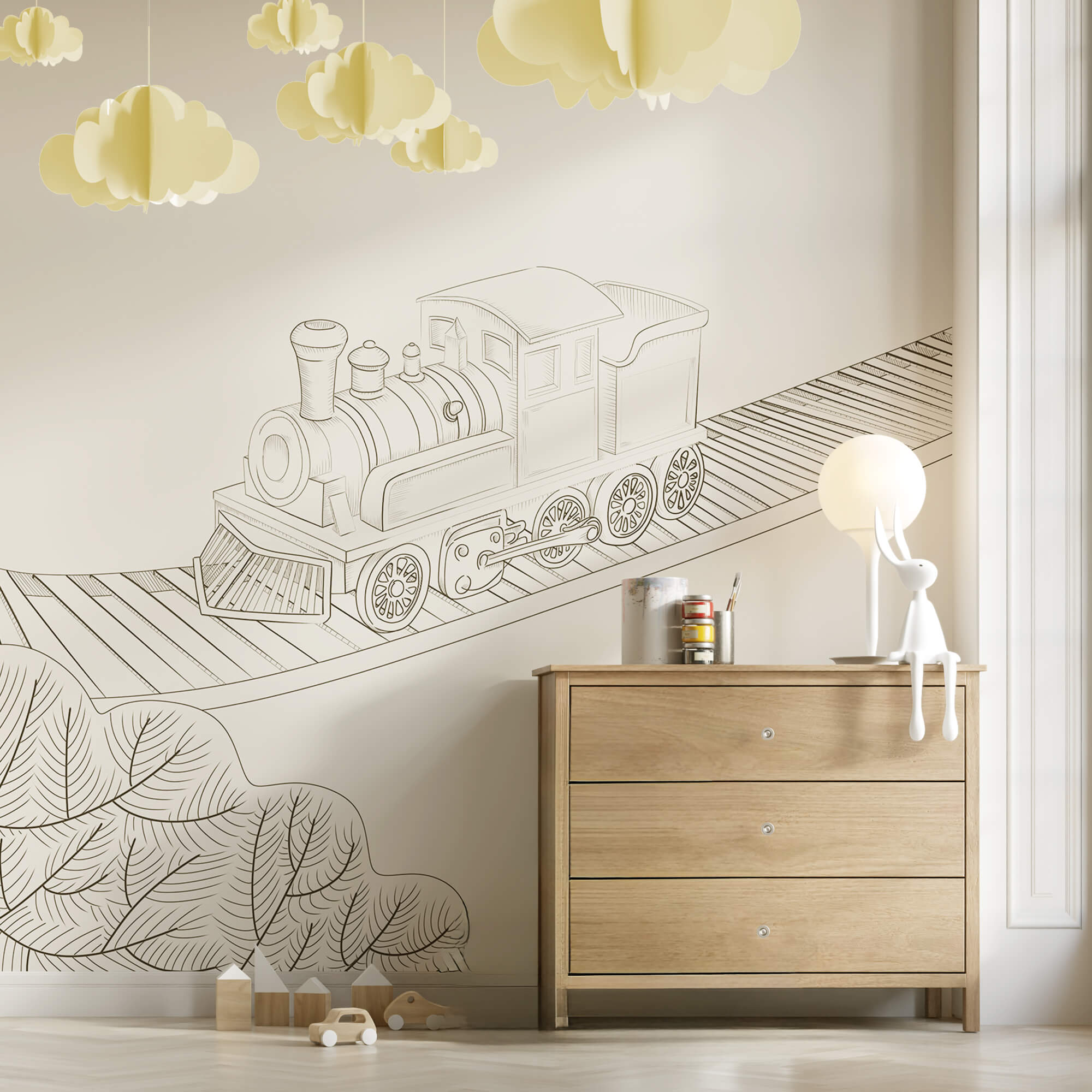 Rysunek pociągu Rysunek pociągu