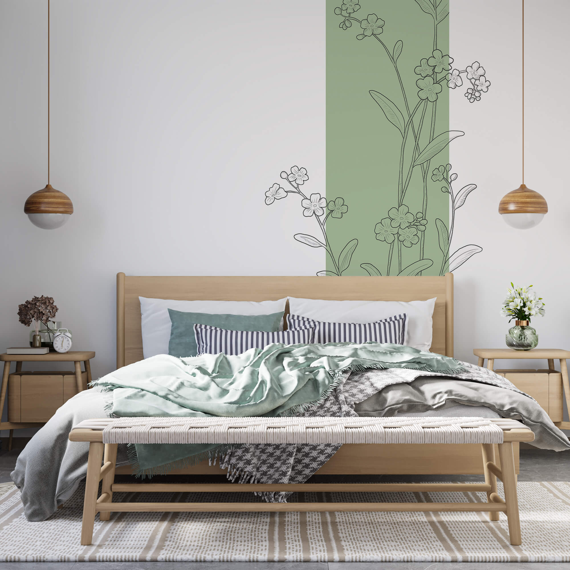 Rysowanie kwiatów i liści