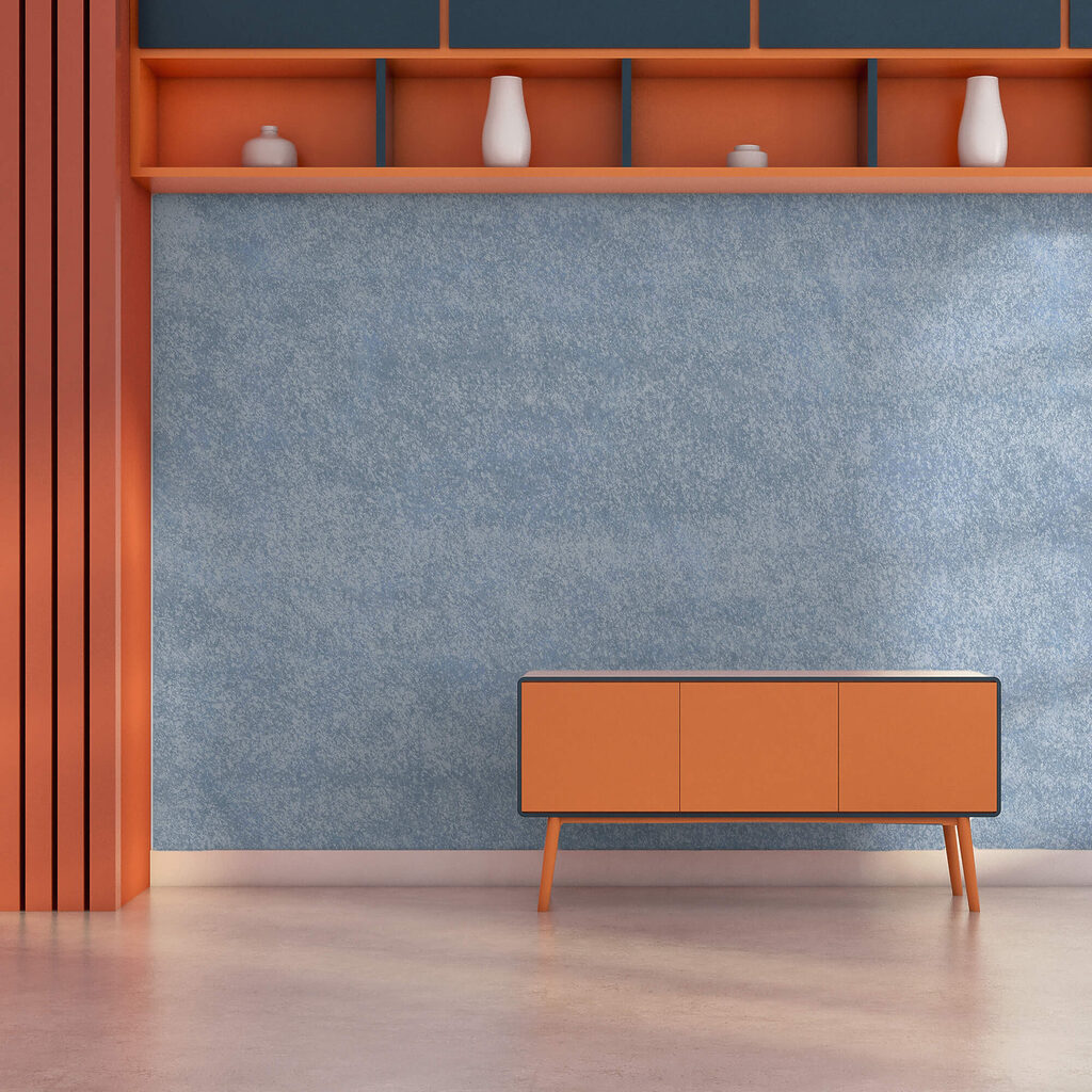 Niebiesko-biała powierzchnia w cętki