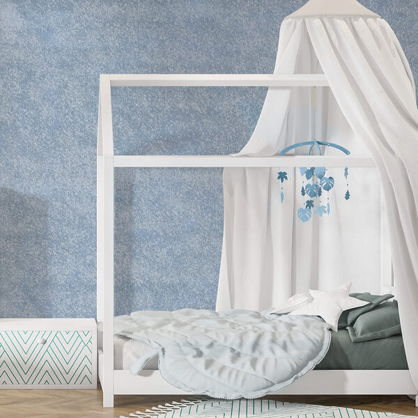 Niebiesko-biała powierzchnia w cętki