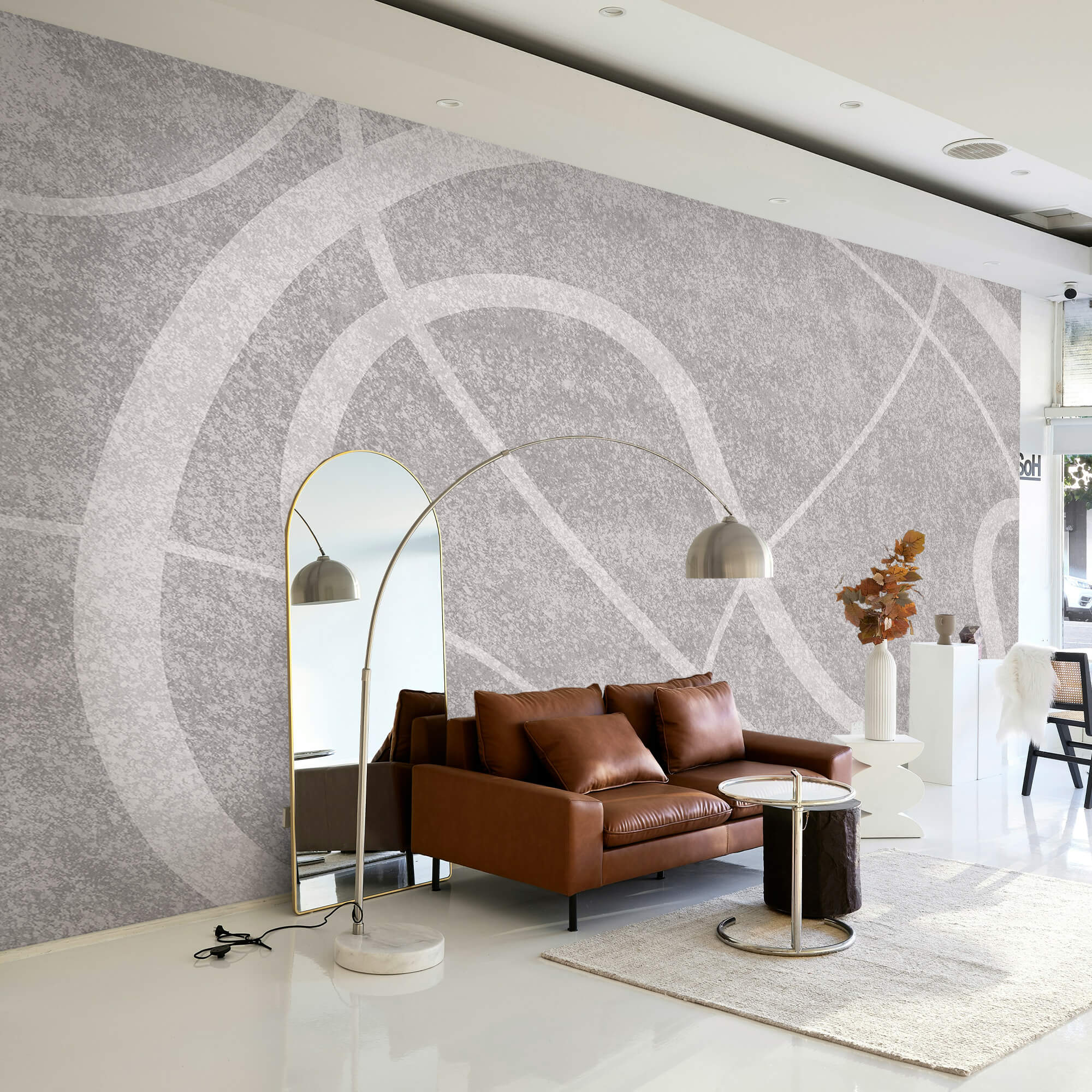 Szaro-biały abstrakcyjny wzór