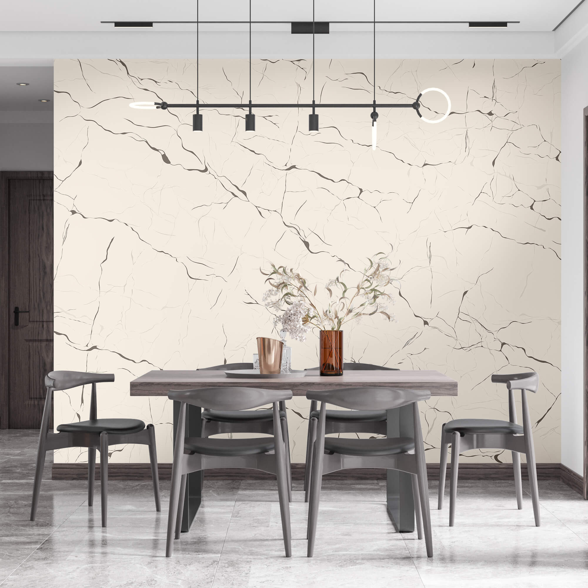 Biała powierzchnia z pęknięciami