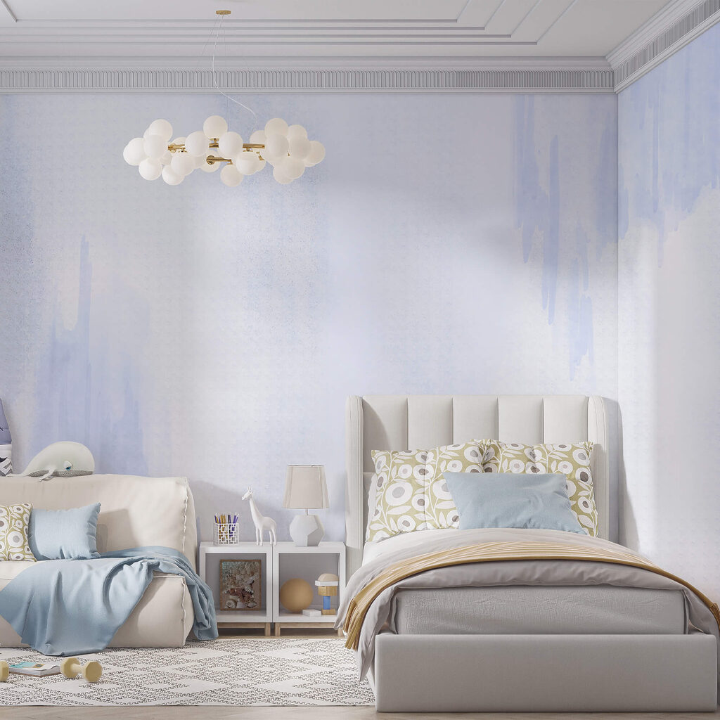 Białe i niebieskie tło