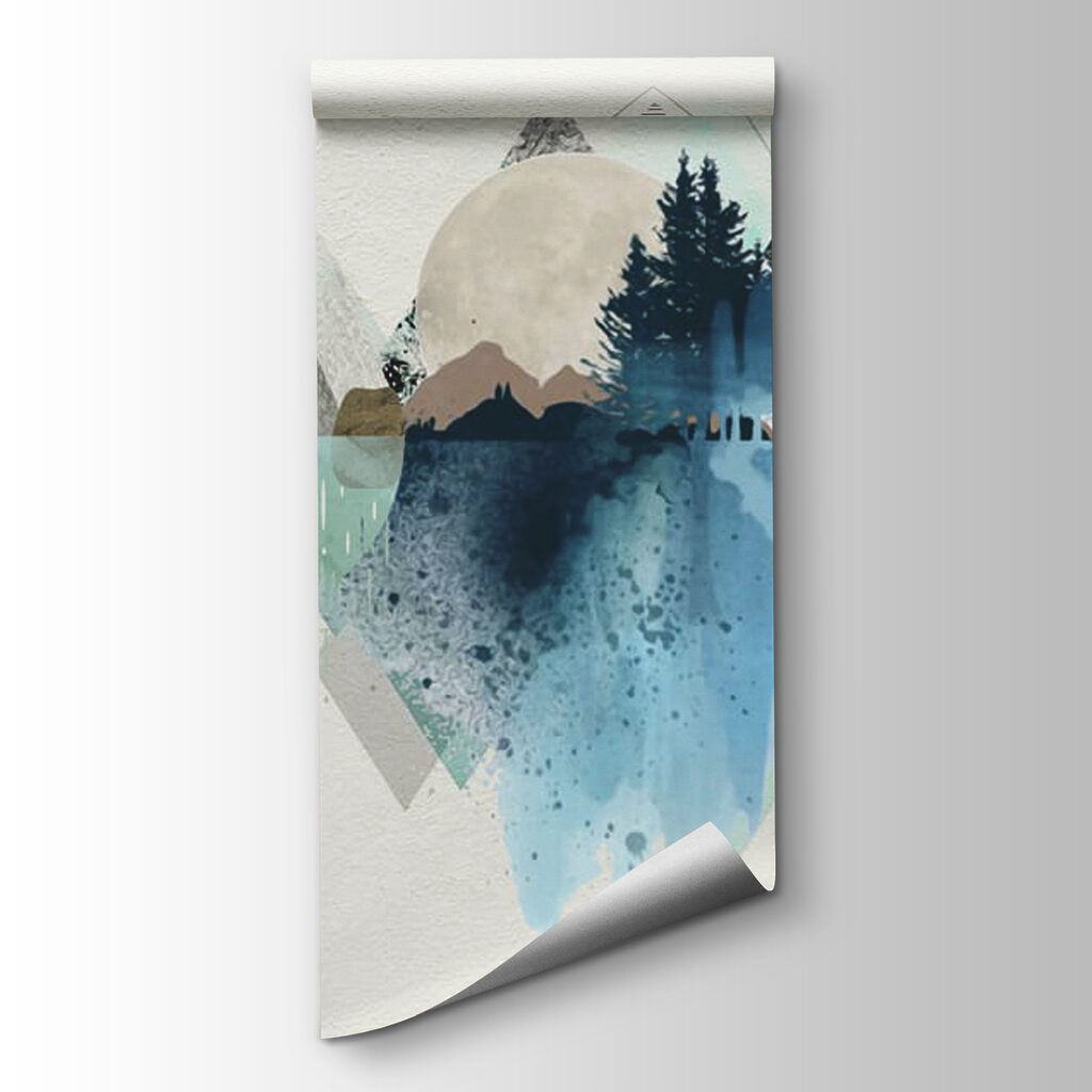 Water and trees in a landscape