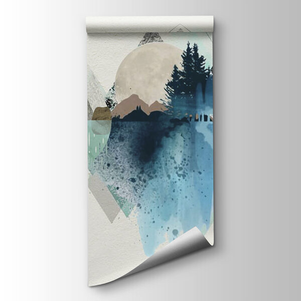 Water and trees in a landscape