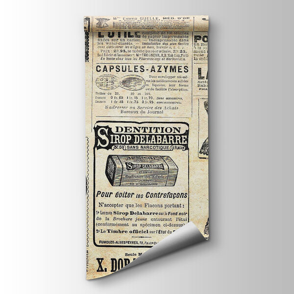 Group of old newspapers