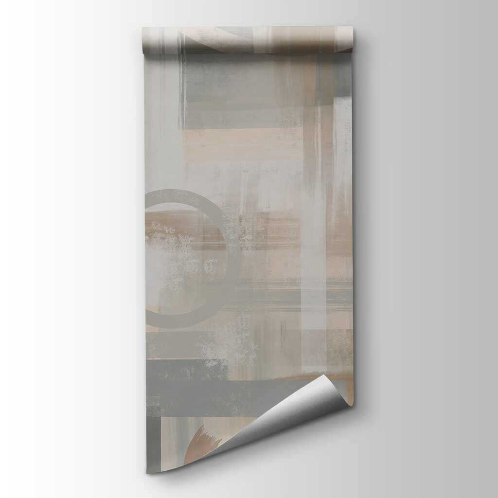 Painting of circles and lines Painting of circles and lines