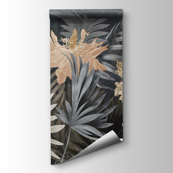 Elegant blooms and delicate butterflies