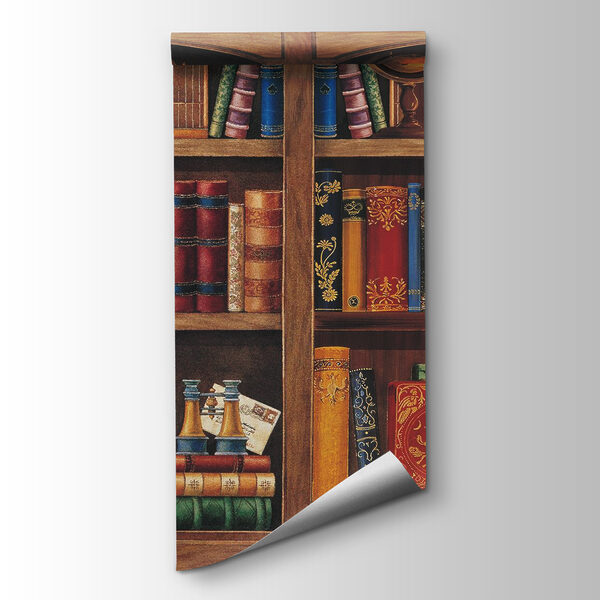 Bookshelf full of books