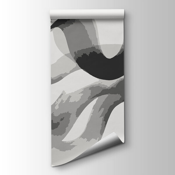 Grey and white swirly lines