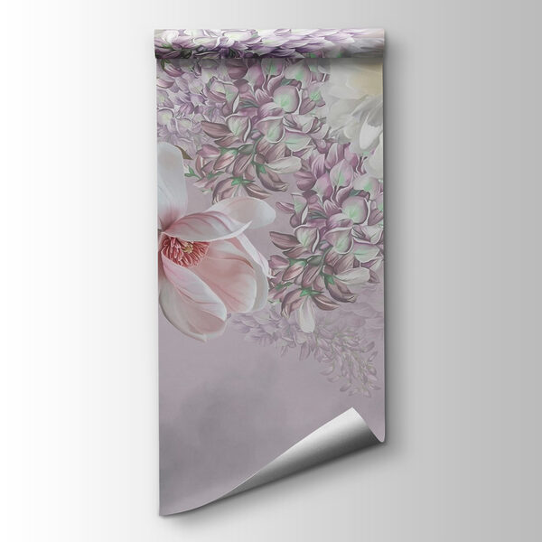 Delicate blooms in soft pastel hues