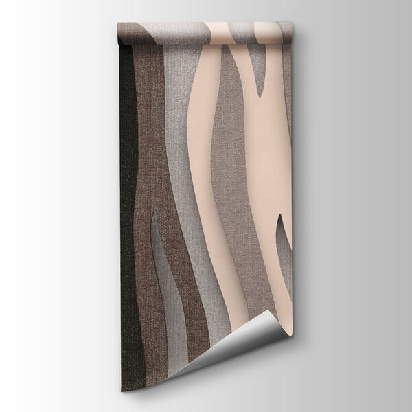 Textured waves in neutral tones