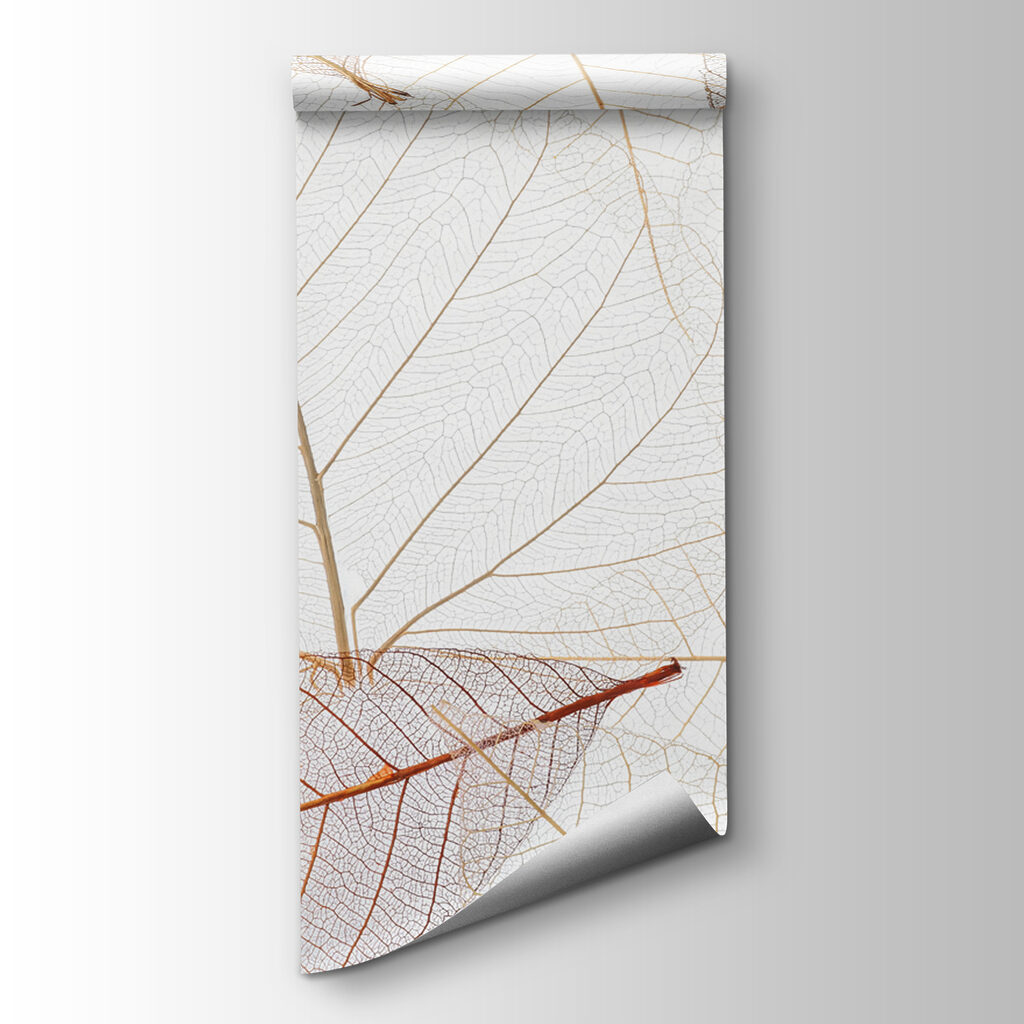 Group of brown leaves