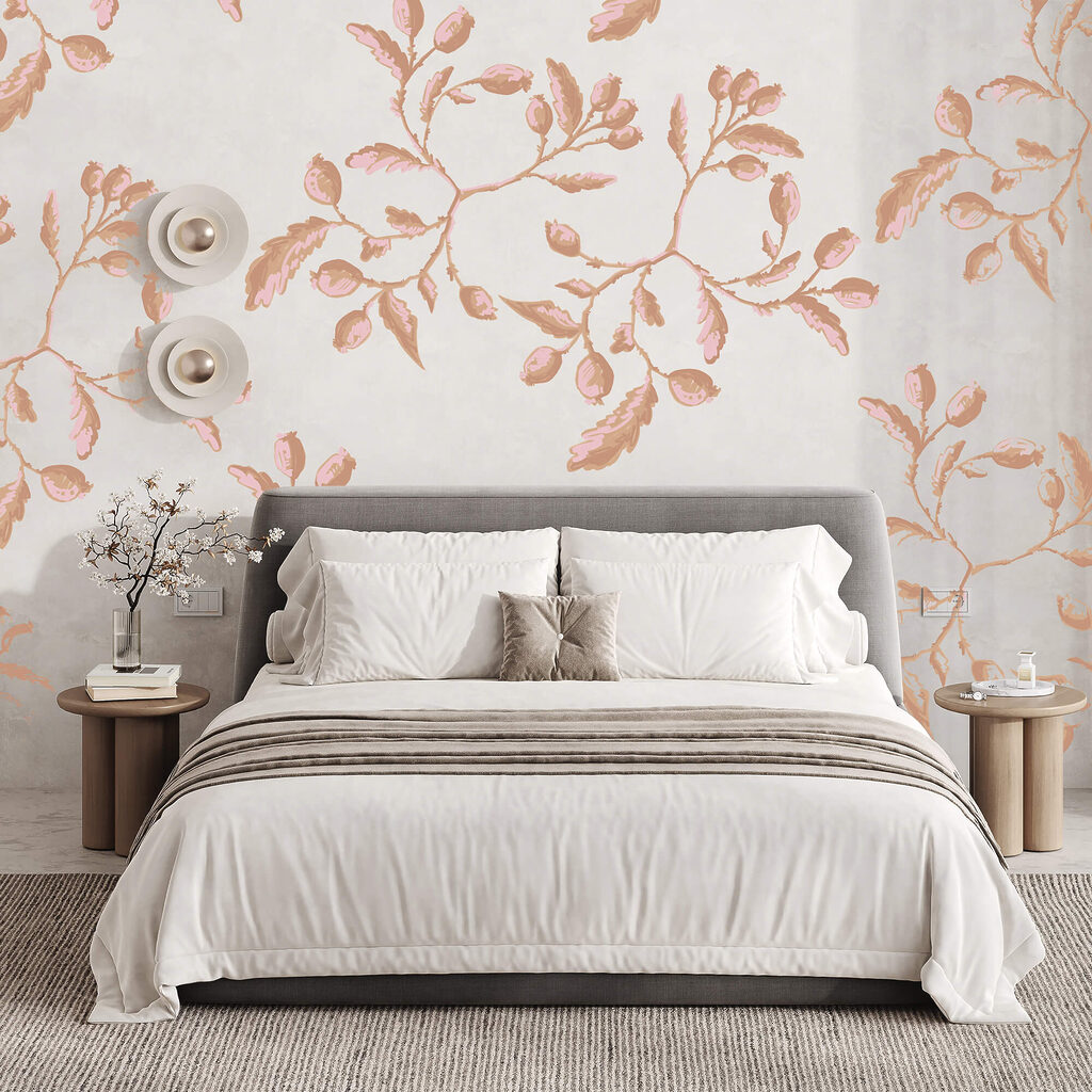 Wzór liści i jagód Wzór liści i jagód