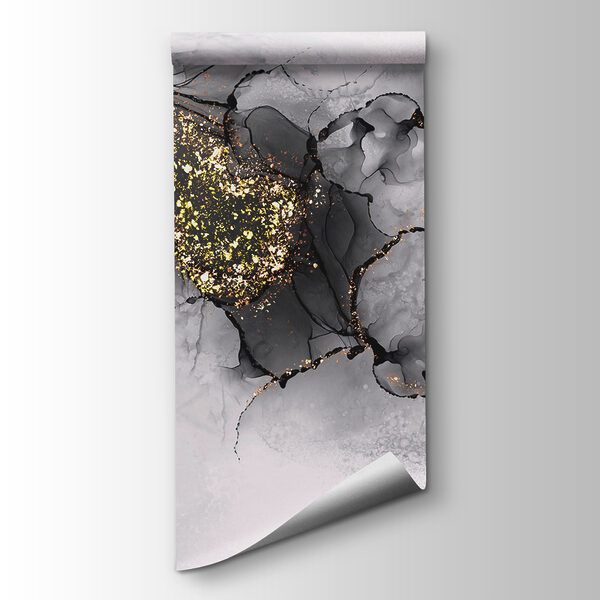 Elegant marbling with shimmering highlights Elegant marbling with shimmering highlights