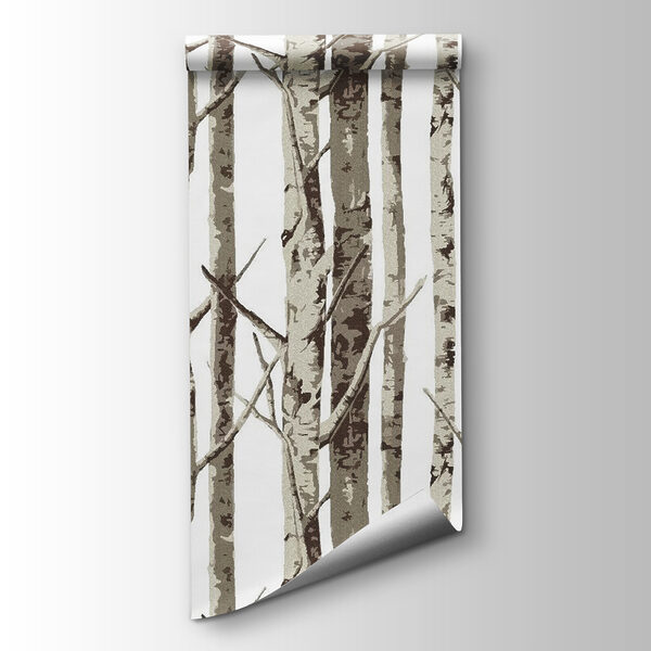 Group of trees with no leaves