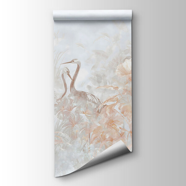 A couple of birds in a bush