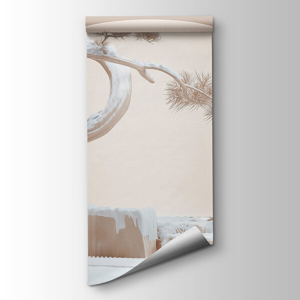 Tree with snow on it